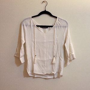 Simple light spring blouse